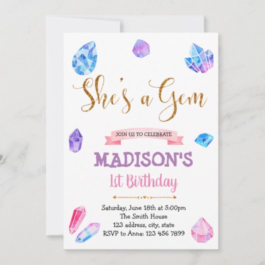 Jolie chaise une invitation de soirée à thème de g (Devant)