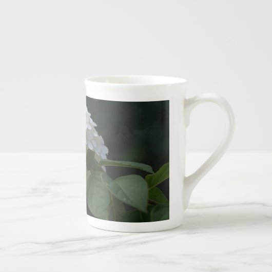 Jolie chaux blanche Hydrangea Mug (Droite)