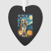 Jolie Chien Cavalier King Charles Spaniel Hallowee (devant)