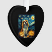 Jolie Chien Cavalier King Charles Spaniel Hallowee (devant)