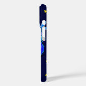 Jolie chouette de dessin animé en coque amoureux (Verso / Gauche)