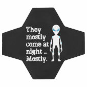 Jolie citation alien blanche noire (Plat)
