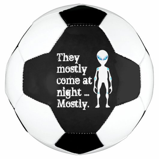 Jolie citation alien blanche noire (Devant)