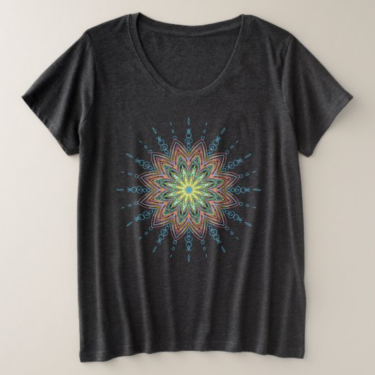 Jolie conception géométrique ornée Mandala (Design devant)
