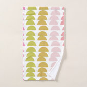 Jolie couleur moderne formes géométriques variété (Serviette à main)