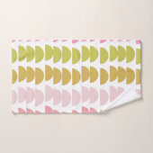 Jolie couleur moderne formes géométriques variété (Serviette à main)