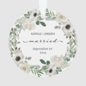 Jolie couronne fleurie | Mariage Keepsaké (dos)