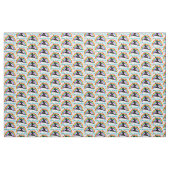 JOLIE COUVERTURE BLEUE J'AIME LE TISSU DANSER (Yard)
