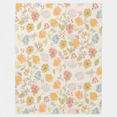 Jolie couverture de fleurs (Devant)