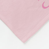 Jolie couverture en polaire personnalisée étoile r (Coin)