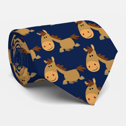 Jolie Cravate de Cheval de Cartoon Doux (Roulé)