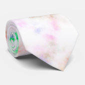 Jolie Cravate Motif en marbre multicolore (Roulé)
