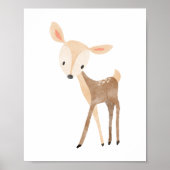 Jolie décoration de crèche aux cerfs aquarelle de (Devant)