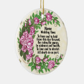 Jolie décoration de Vows Mariages Rose (Droite)