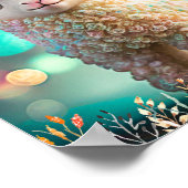 Jolie décoration murale d'animaux avec un mignon a (Coin)