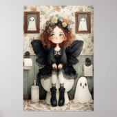 Jolie décoration murale de fantôme de fée d'Hallow (Devant)