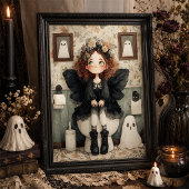 Jolie décoration murale de fantôme de fée d'Hallow