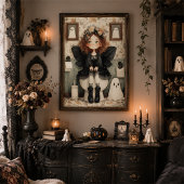 Jolie décoration murale de fantôme de fée d'Hallow
