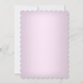 Jolie dentelle & Baptême croisée / Invitation Chri (Dos)