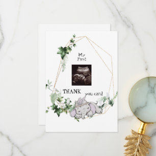 Jolie échographie Merci Bébé Fille Point de vue