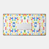 Jolie éclaboussure abstraite colorée (Clavier et souris)