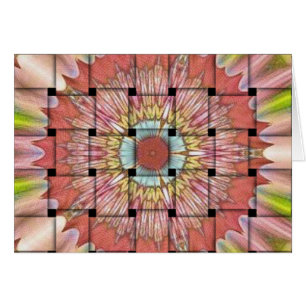 Jolie et belle Afrique colorée Design tissé