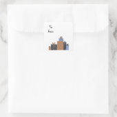Jolie étiquette cadeau (Sac)