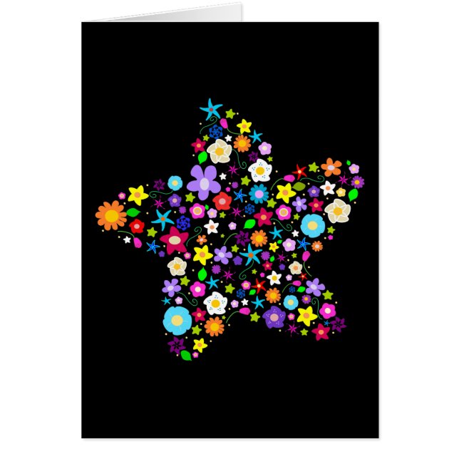 Jolie étoile de fleur (Devant)