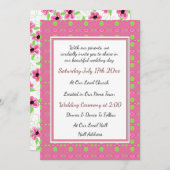 Jolie Faire-part de mariage (Devant / Derrière)