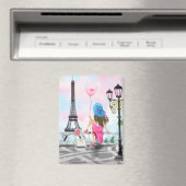 Jolie Femme Dans Partis Magnet (In Situ (Lave-vaisselle))