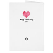 Jolie Fête des Mères Stepmère (Dos)