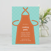 Jolie fête d'été d'Apron/Cuisine Invitation (Debout devant)
