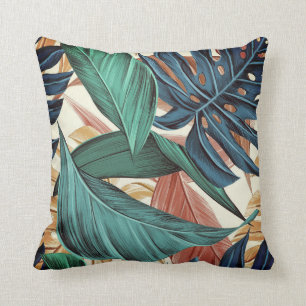 Jolie feuille de palmier Oreiller à lancer int