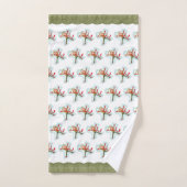 Jolie fille Ange Neige (Serviette à main)