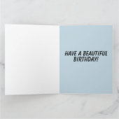 JOLIE FILLE ASIATIQUE CARTES D'ANNIVERSAIRE ART DA (Intérieur)