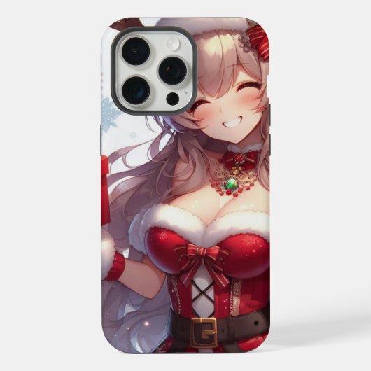 Jolie fille de Noël d'anime (Verso)