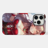 Jolie fille de Noël d'anime (Verso Horizontal)