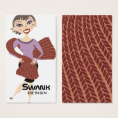 Jolie fille écharpe géant tricot crochet (Devant & derrière)