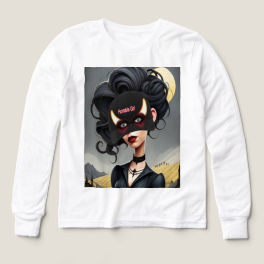Jolie fille horrible (Motif recto)