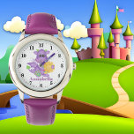 Jolie filles violet dragon ajouter nom<br><div class="desc">design par Kristi W. Designs à www.marlodeedesigns.com</div>