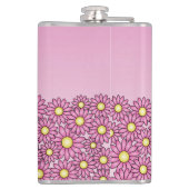 Jolie flacon de Fleur de femme de chambre rose (Dos)