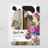 Jolie Fleur Merci Vache Anniversaire (Devant)
