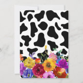 Jolie Fleur Merci Vache Anniversaire (Dos)