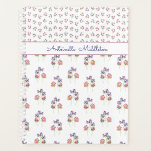 Jolie Fleur Personnalisée Violet Rose