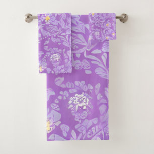 Jolie Fleurs violettes et jaunes délicieuses