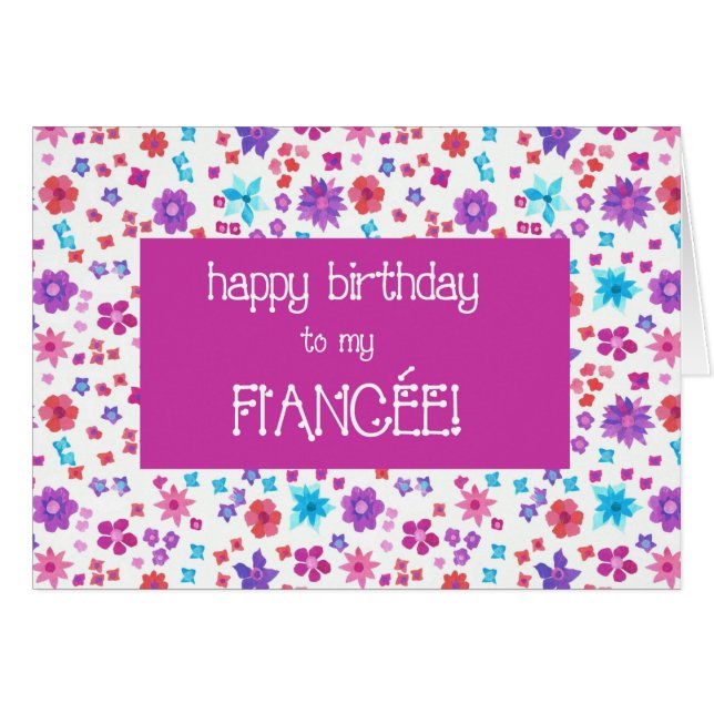Jolie Flore Ditsy Pour Fiancday (Devant horizontal)