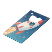 Jolie fusée spatiale décollant (Devant Angle)