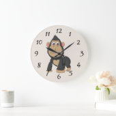 Jolie Gorilla Animée Grande horloge (Maison)