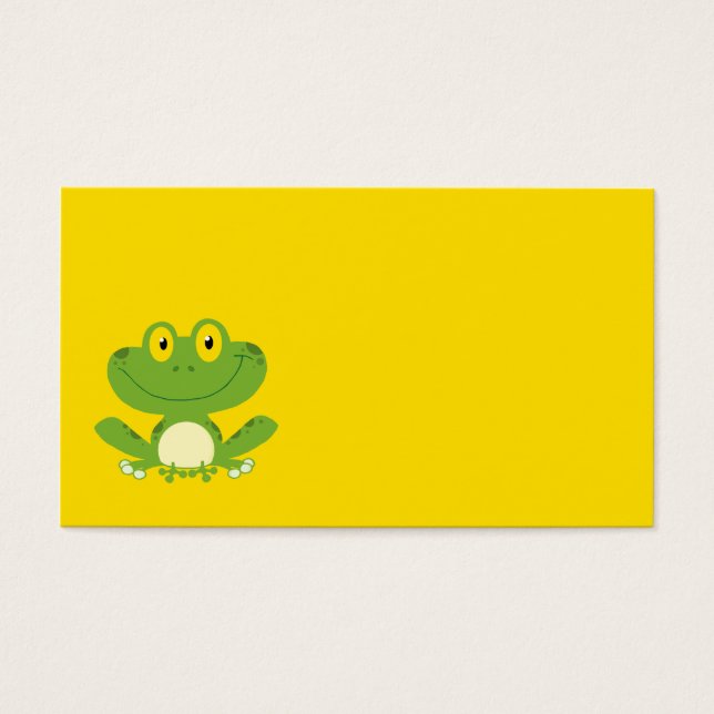 Jolie grenouille verte (Devant)