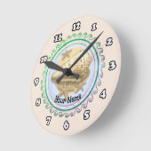 Jolie horloge de coquillage (Angle)